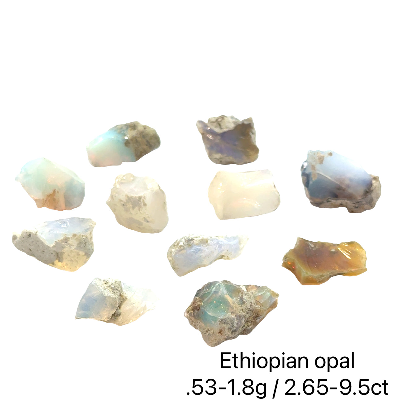Ethiopian Raw Opal | Luminous Fire Crystal for Creativity & Transformation