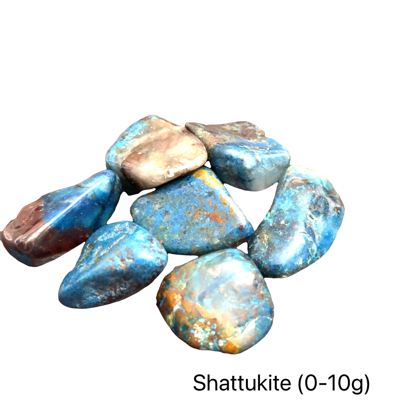 Rare Shattuckite Tumbled Gemstone | Ethically Sourced Blue Copper Crystal for Communication & Truth