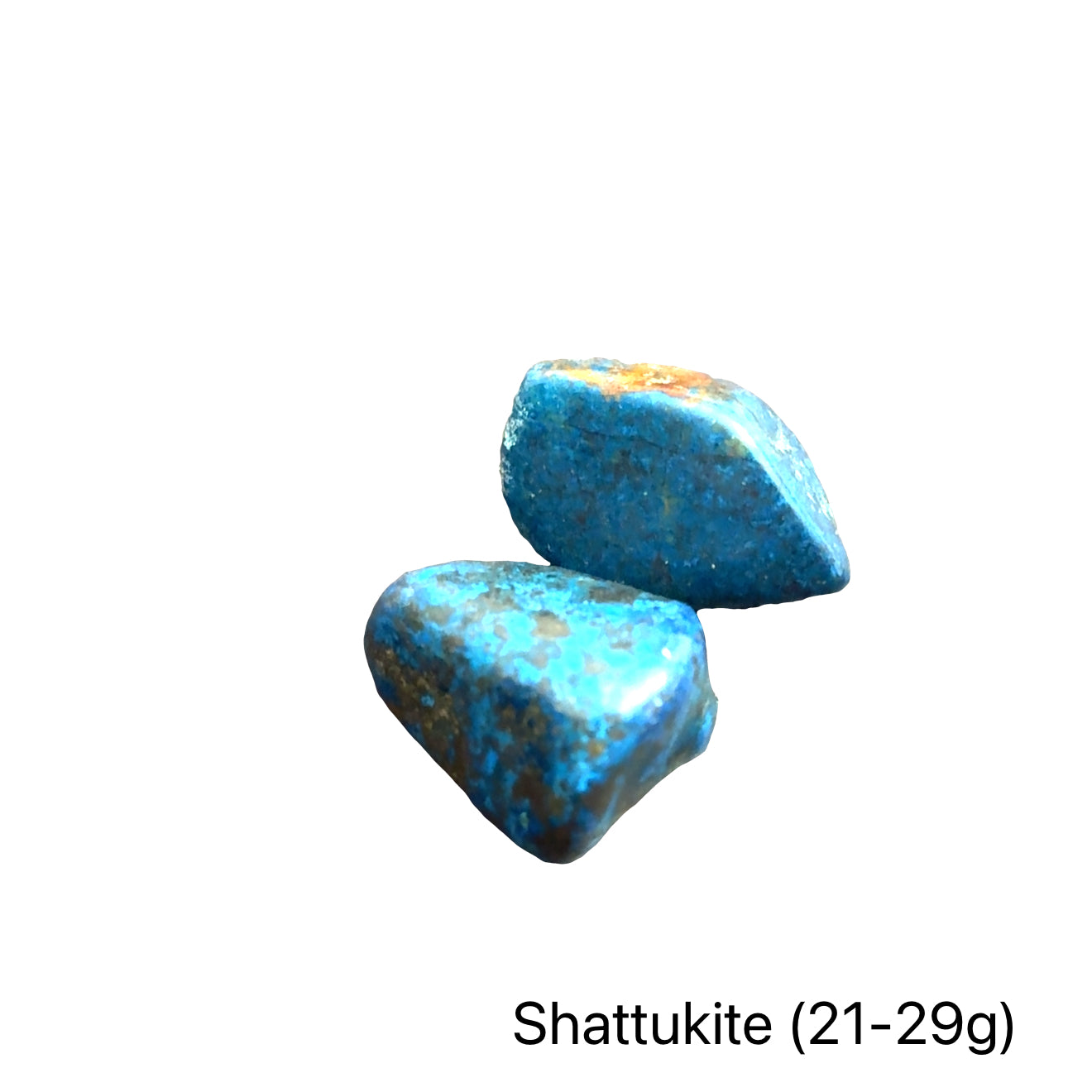 Rare Shattuckite Tumbled Gemstone | Ethically Sourced Blue Copper Crystal for Communication & Truth