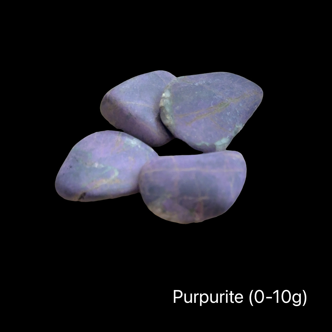 Rare Purpurite Tumbled Gemstone | Violet Crystal for Intuition & Spiritual Awakening