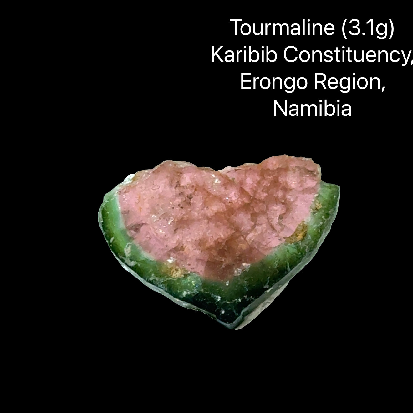 Watermelon Tourmaline Raw Gemstone | Natural Pink & Green Crystal | Heart Healing & Emotional Balance