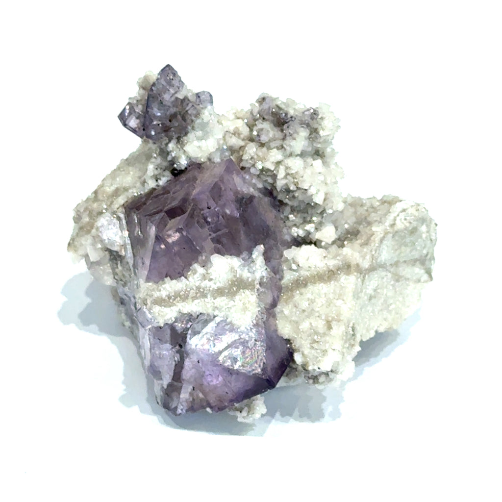 Fluorite with Sphalerite & Calcite | Elmwood Mine, Tennessee | The Genius Stone Meets Earth Magic