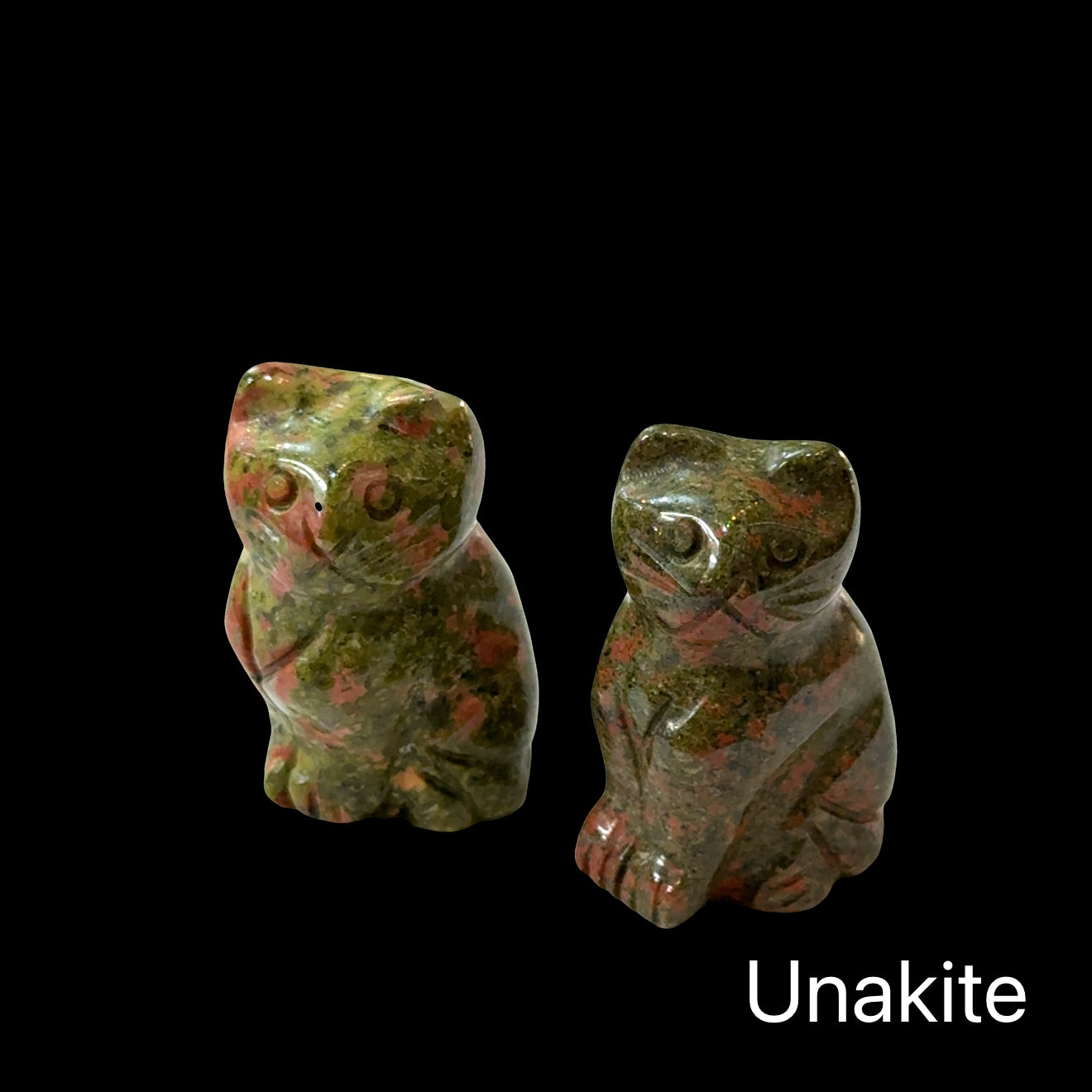 Gemstone Cat Guardian | Feline Grace Meets Crystal Medicine