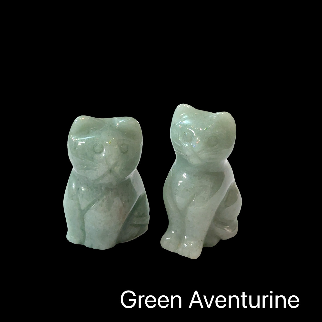 Gemstone Cat Guardian | Feline Grace Meets Crystal Medicine