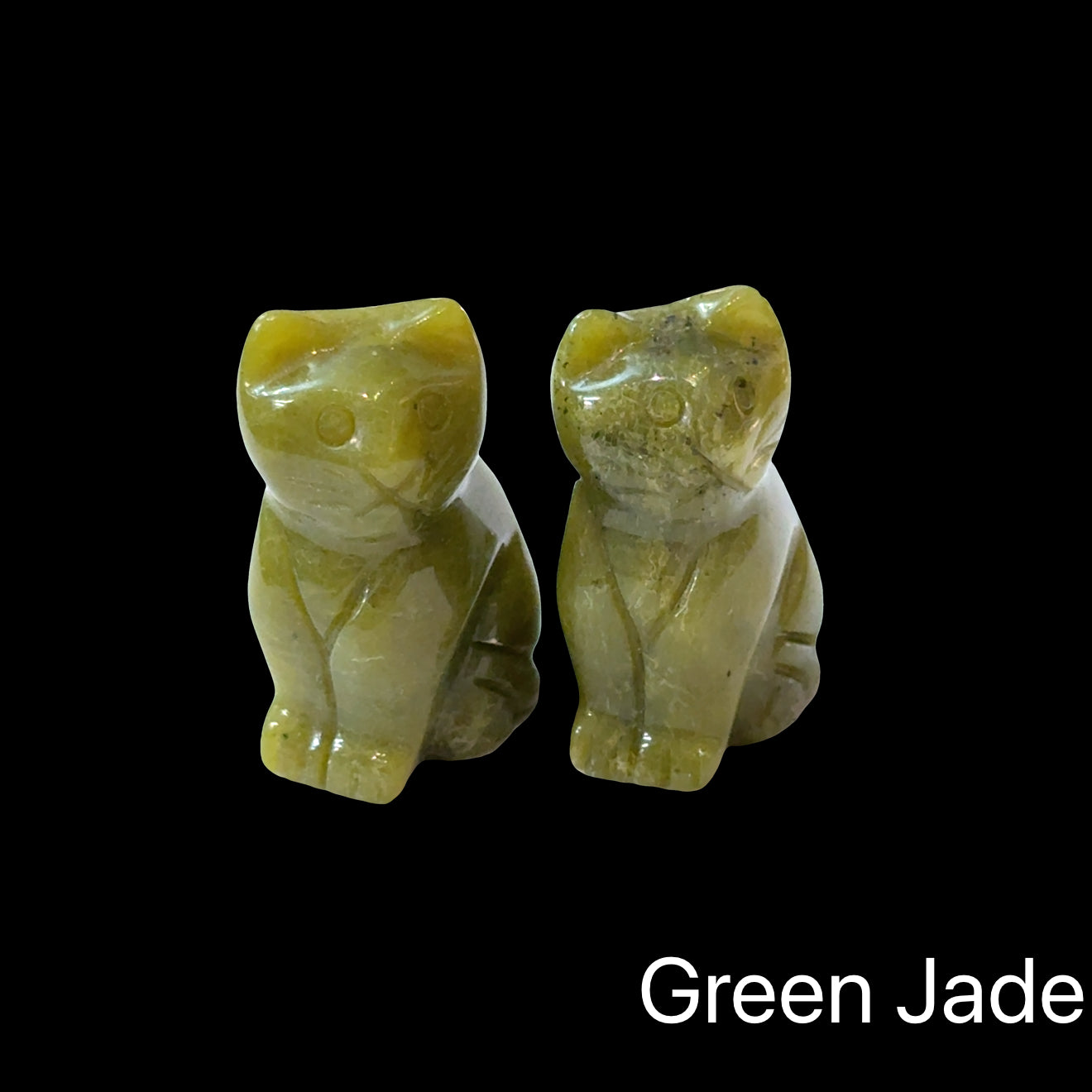 Gemstone Cat Guardian | Feline Grace Meets Crystal Medicine