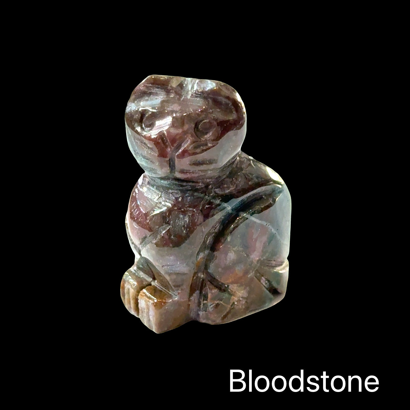 Gemstone Cat Guardian | Feline Grace Meets Crystal Medicine