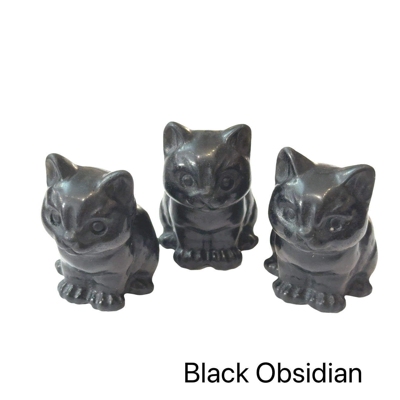 Gemstone Cat Guardian | Feline Grace Meets Crystal Medicine