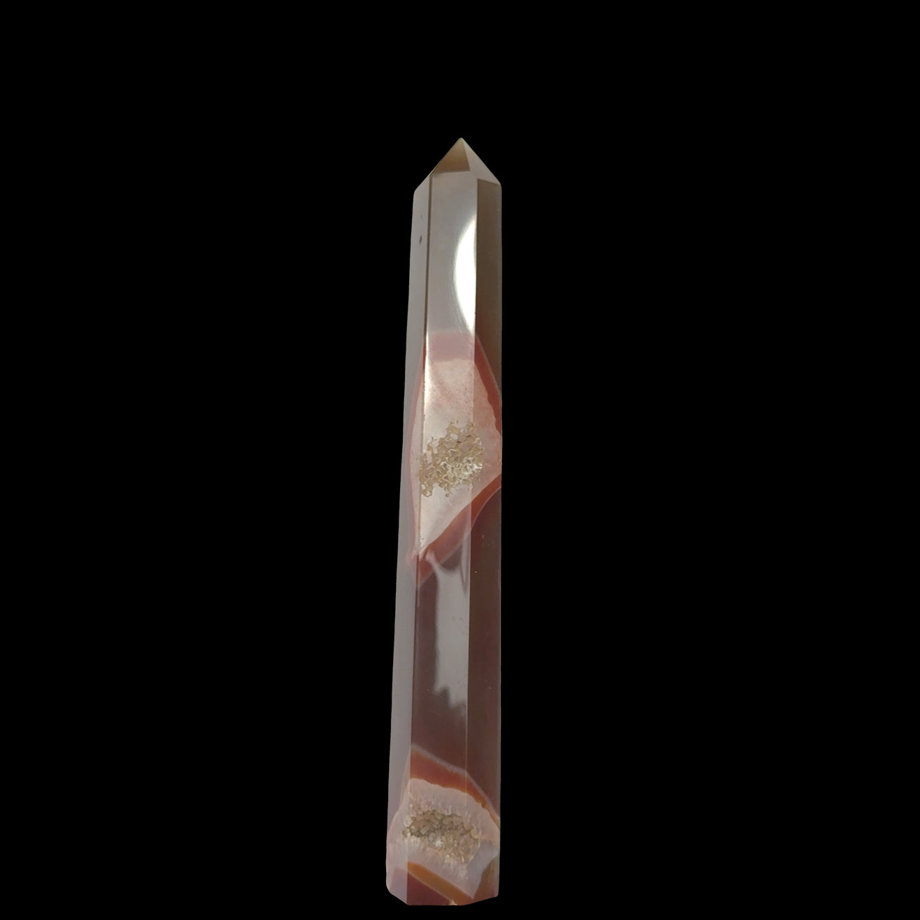 Carnelian Tower | Courage & Vitality Crystal | Ethically Sourced