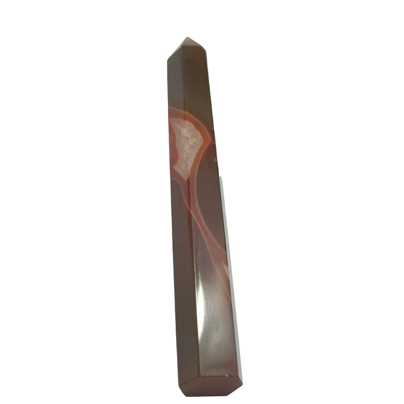Carnelian Tower | Courage & Vitality Crystal | Ethically Sourced