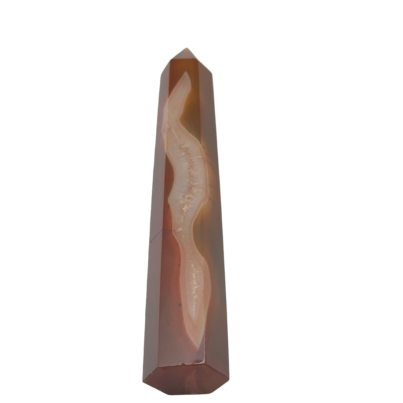 Carnelian Tower | Courage & Vitality Crystal | Ethically Sourced