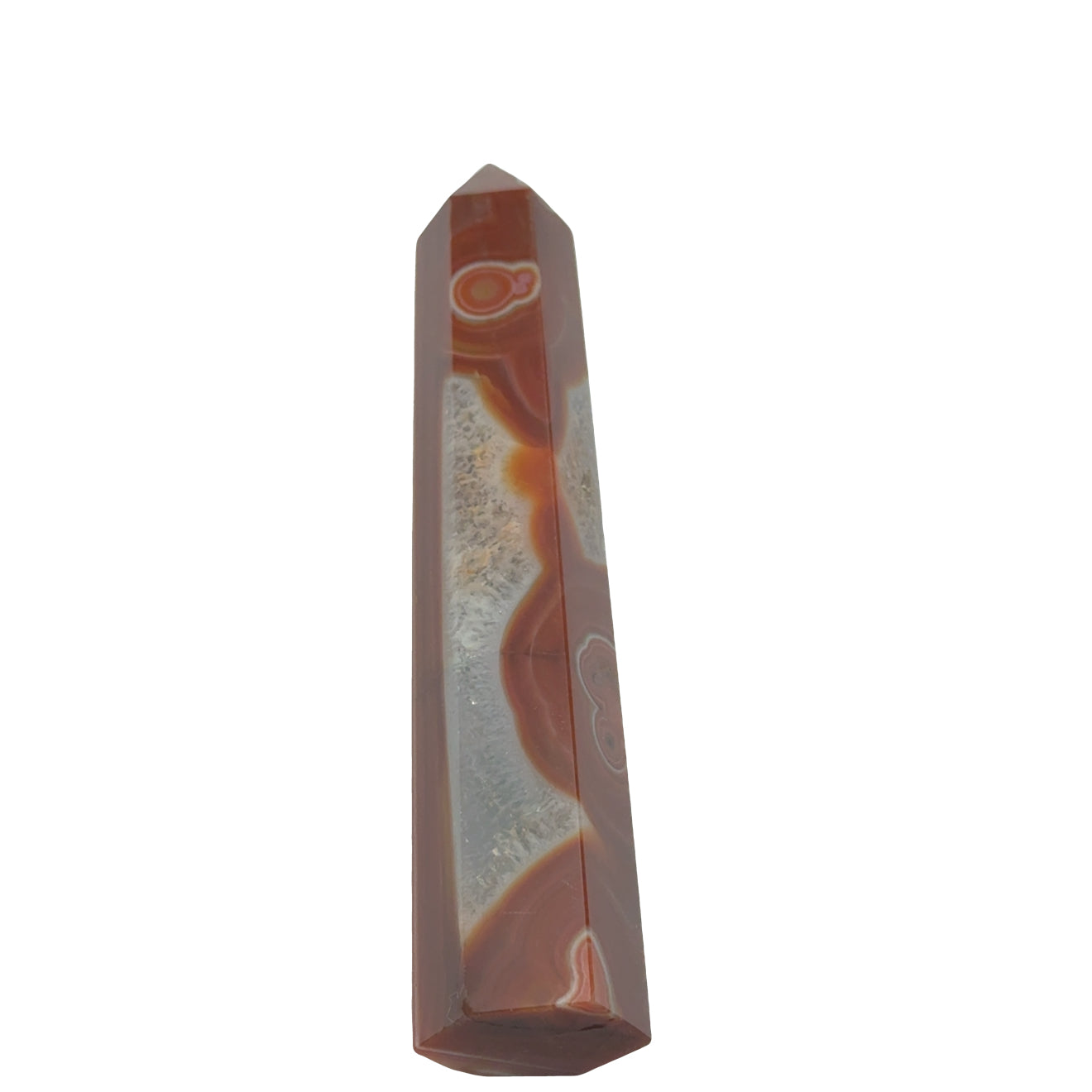 Carnelian Tower | Courage & Vitality Crystal | Ethically Sourced