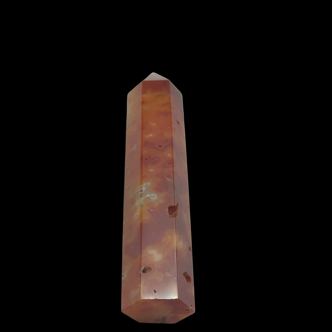 Carnelian Tower | Courage & Vitality Crystal | Ethically Sourced