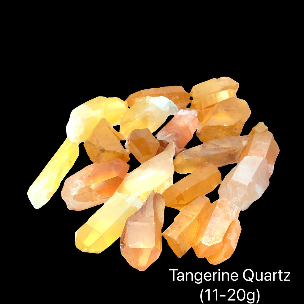 Tangerine Quartz Gemstone Points | Hidden Jewel of the South End