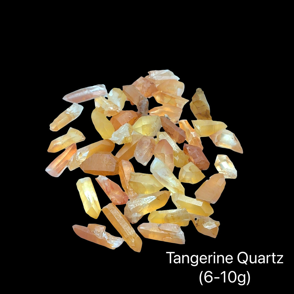 Tangerine Quartz Gemstone Points | Hidden Jewel of the South End