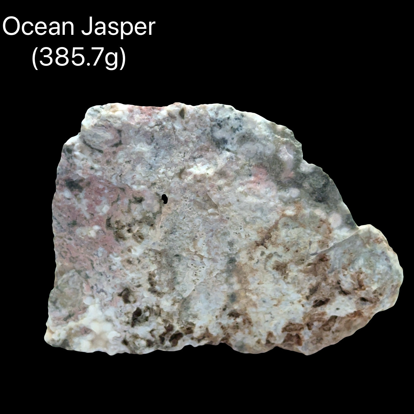 Ocean Jasper Raw Gemstone Slab