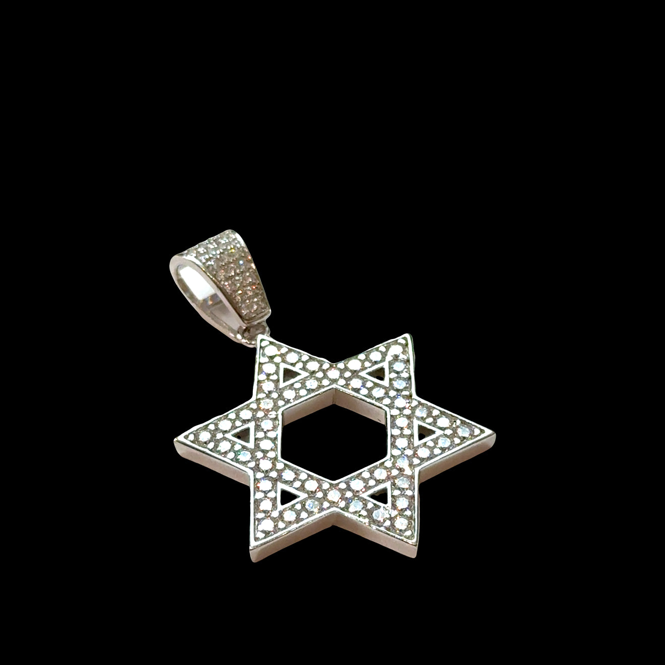 Sterling Silver Star of David Pendant Collection