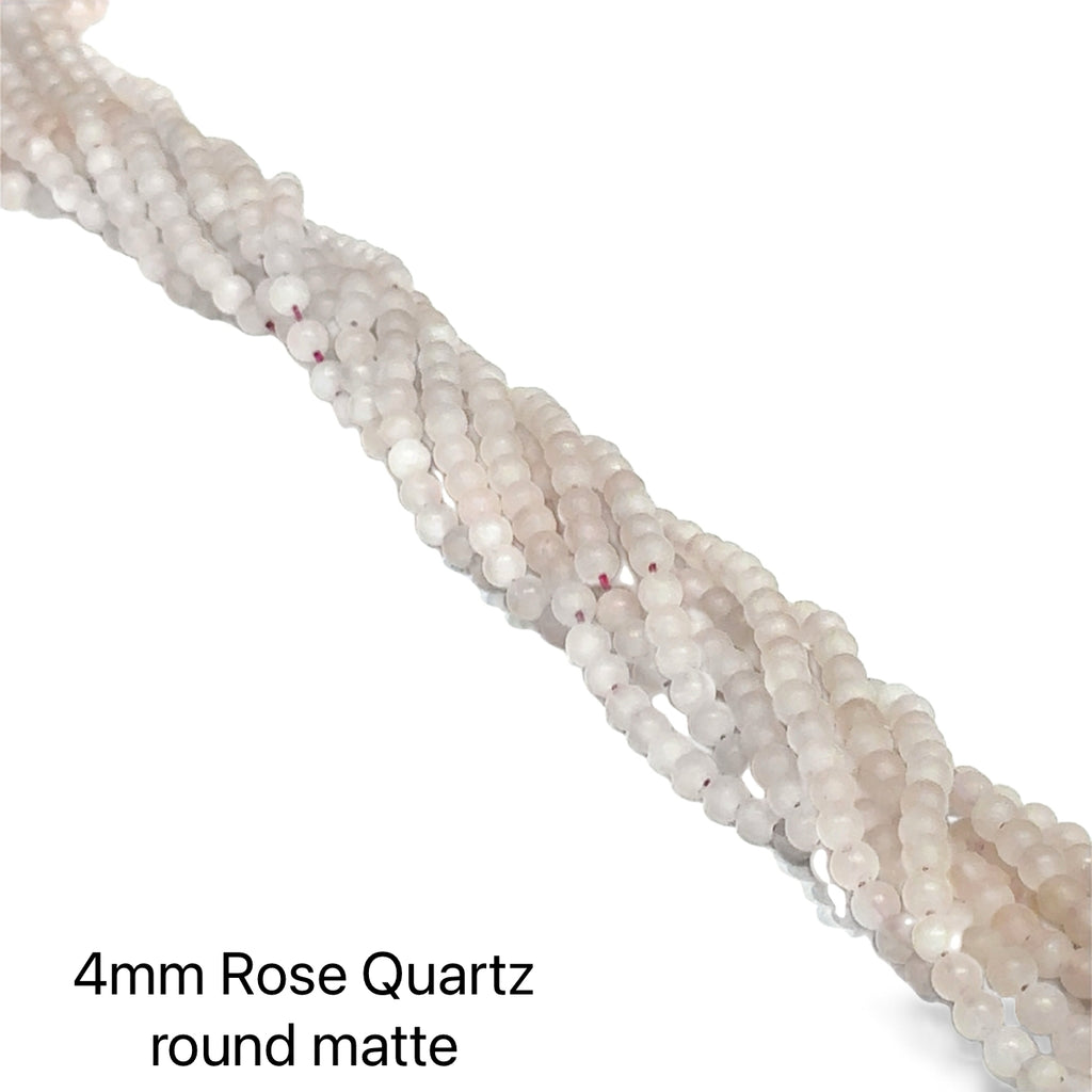 Rose Quartz Gemstone Strand | Love, Harmony & Compassion | Hidden Jewel of the South End
