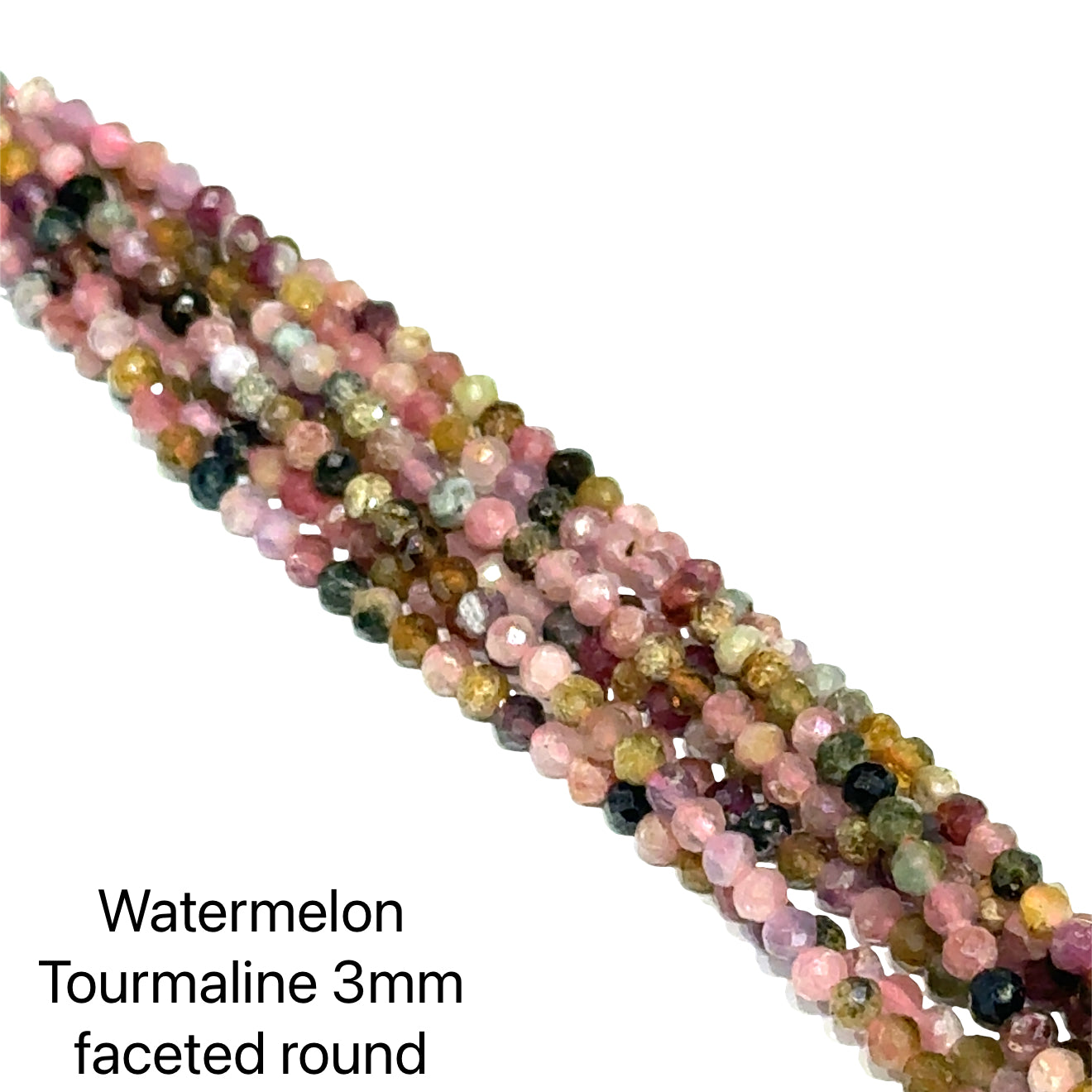 Watermelon Tourmaline Gemstone Strand | Love, Balance & Heart Healing | Hidden Jewel of the South End