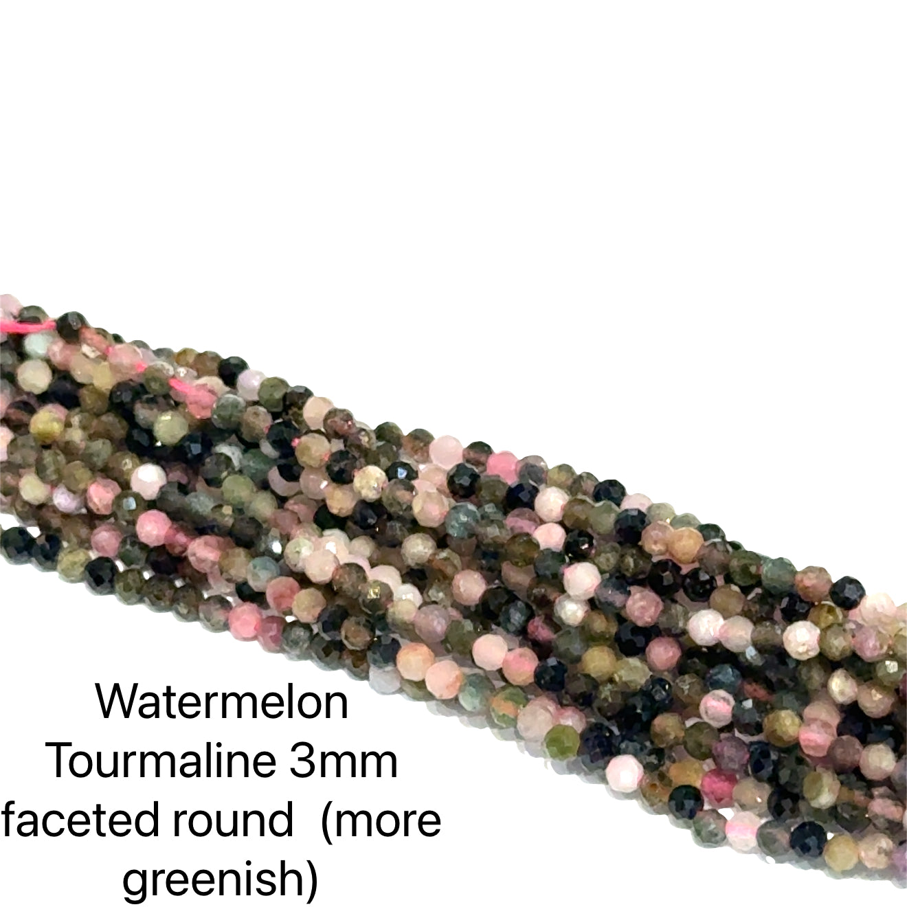 Watermelon Tourmaline Gemstone Strand | Love, Balance & Heart Healing | Hidden Jewel of the South End