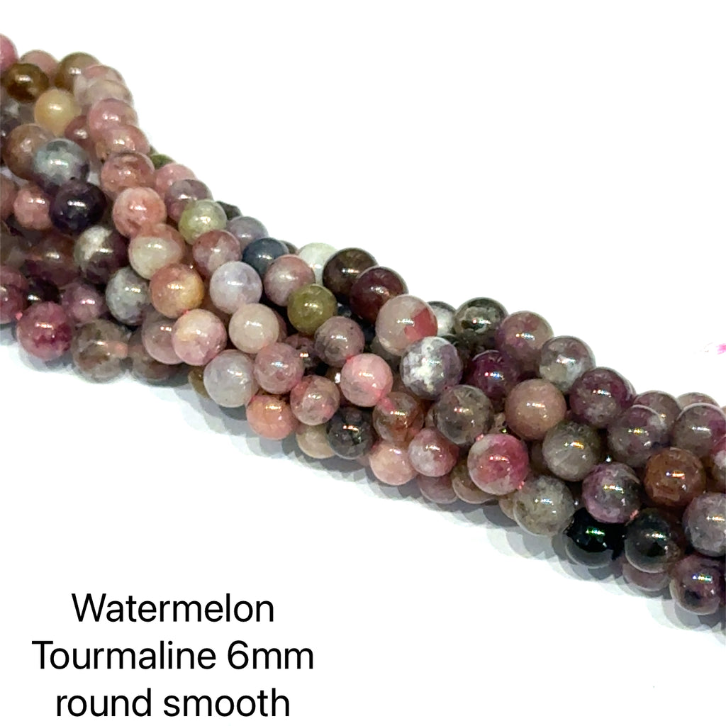 Watermelon Tourmaline Gemstone Strand | Love, Balance & Heart Healing | Hidden Jewel of the South End