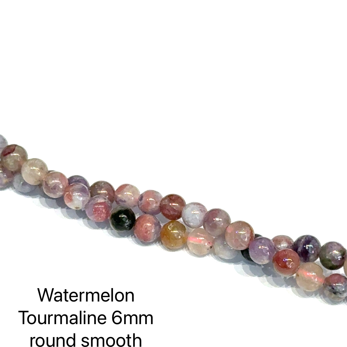 Watermelon Tourmaline Gemstone Strand | Love, Balance & Heart Healing | Hidden Jewel of the South End