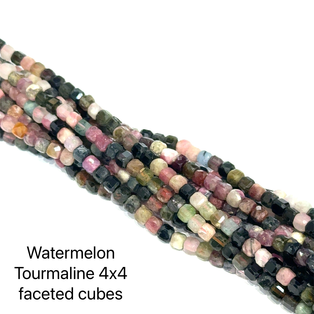 Watermelon Tourmaline Gemstone Strand | Love, Balance & Heart Healing | Hidden Jewel of the South End