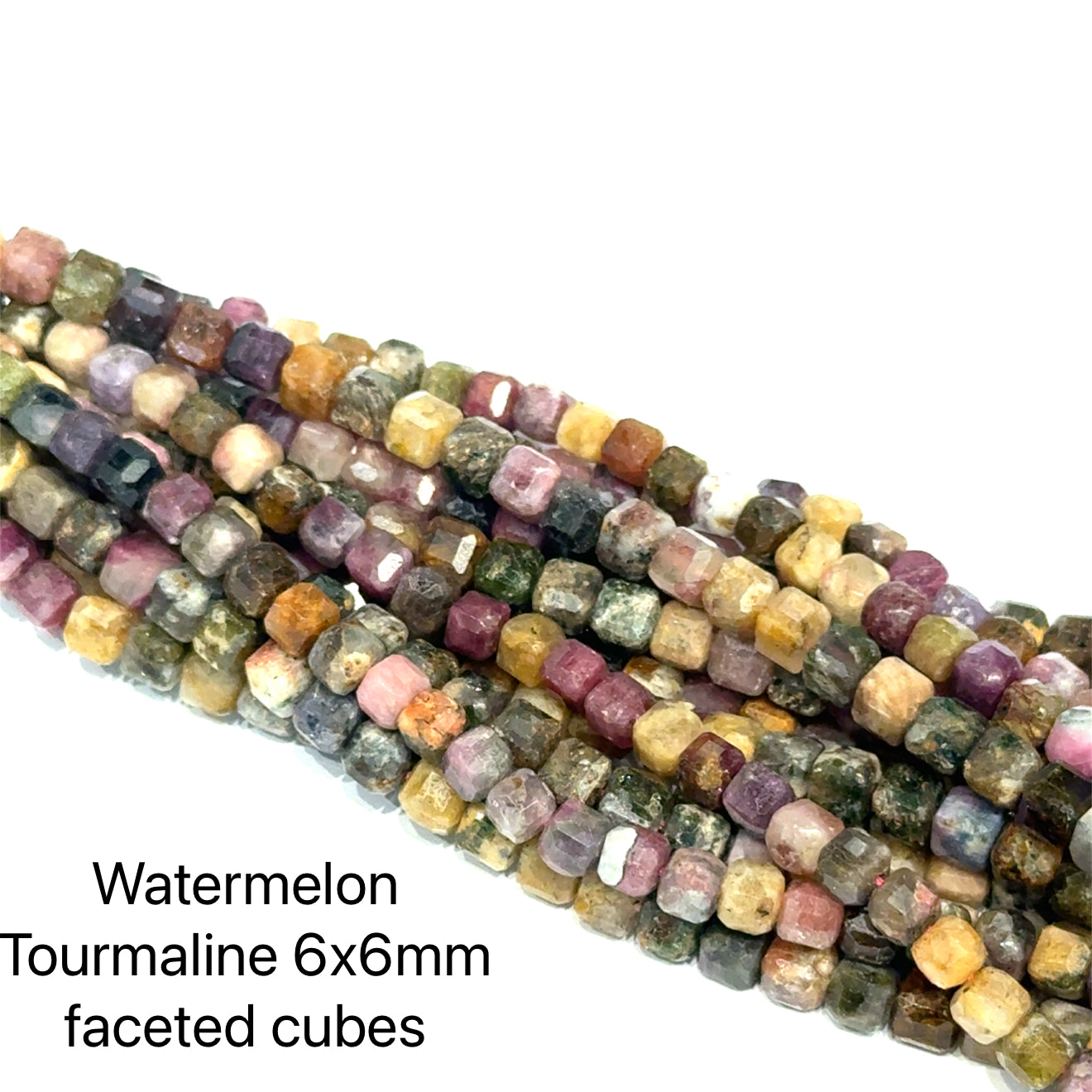 Watermelon Tourmaline Gemstone Strand | Love, Balance & Heart Healing | Hidden Jewel of the South End