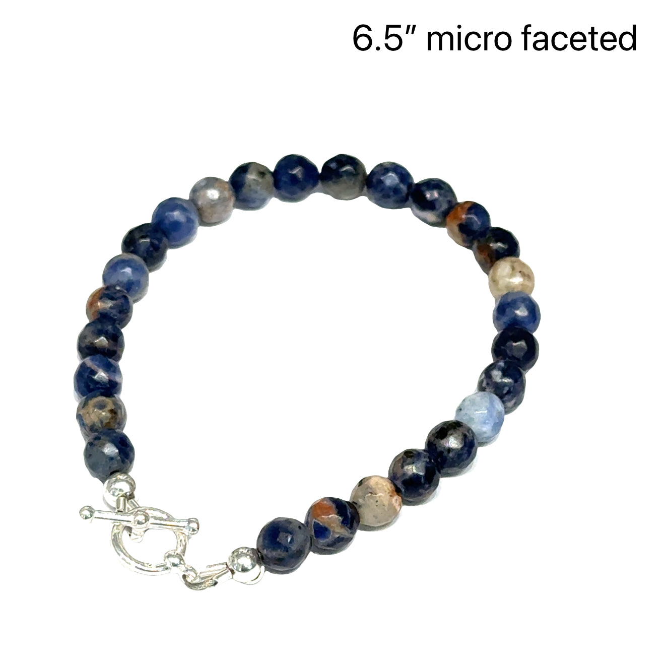 Orange Sodalite Gemstone Beaded Bracelet
