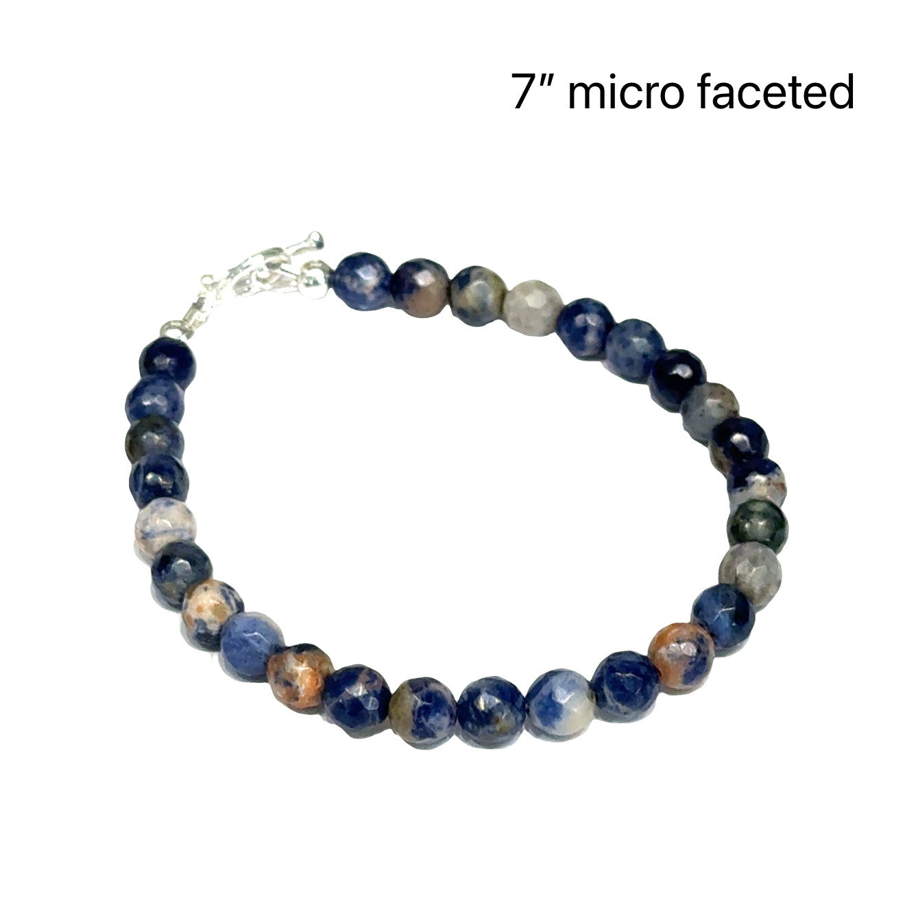 Orange Sodalite Gemstone Beaded Bracelet