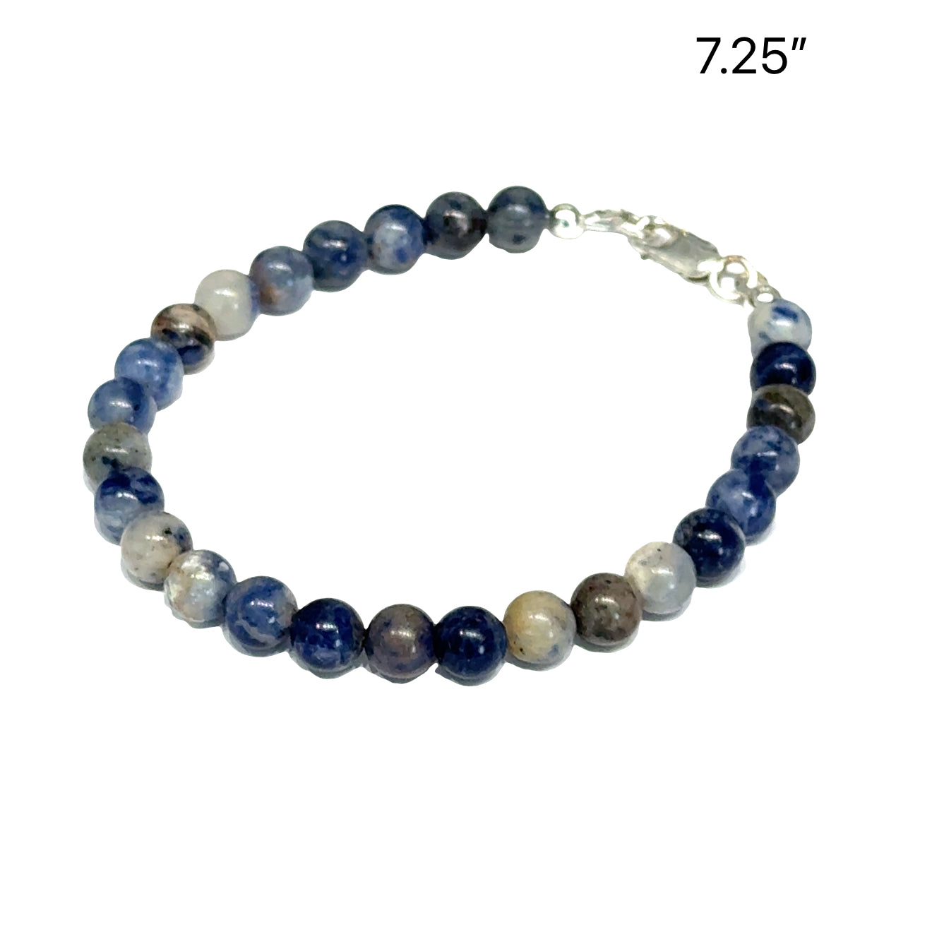Orange Sodalite Gemstone Beaded Bracelet