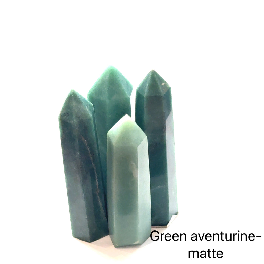 Green Aventurine Tower | Healing Crystal for Abundance & Heart
