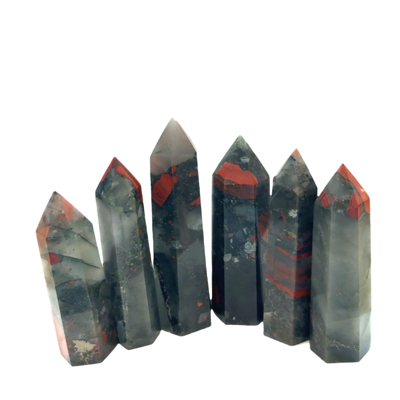 African Bloodstone Tower | Vitality & Protection