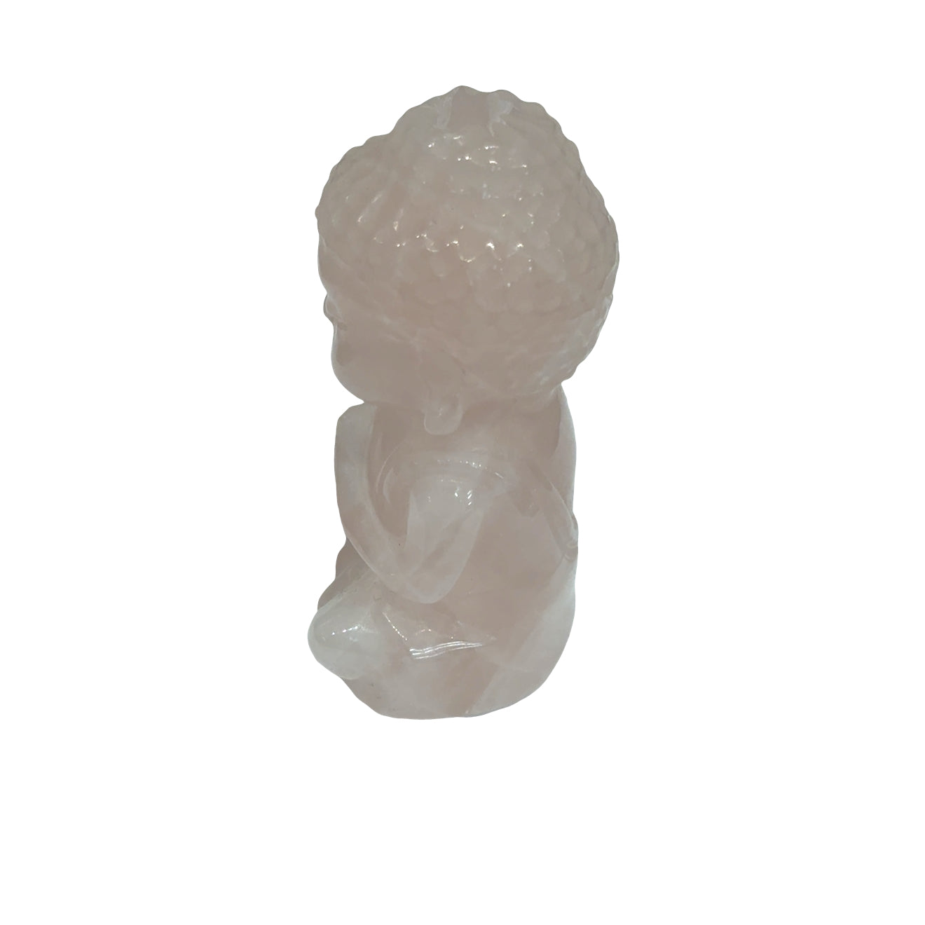 Rose Quartz Buddha | Ethically Sourced Crystal for Unconditional Love, Compassion & Inner Peace