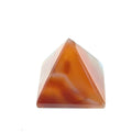 Carnelian Pyramid | Ethically Sourced Crystal for Courage, Vitality & Sacred Manifestation