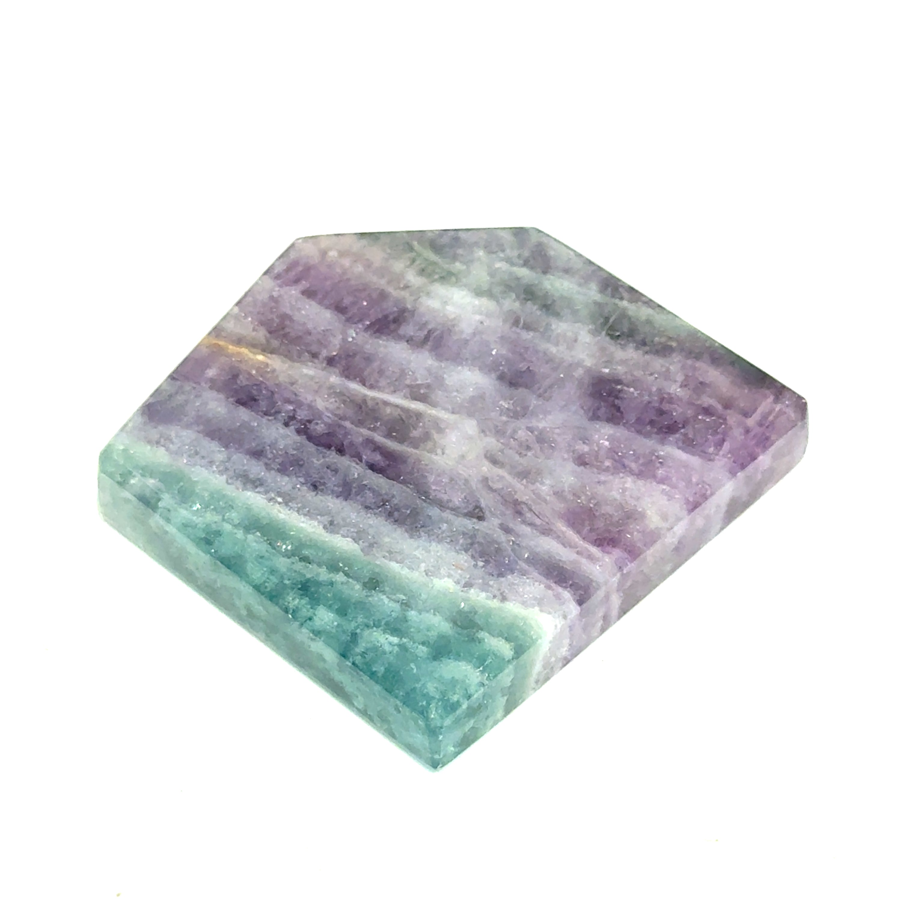 Rainbow Fluorite Free Form Slab