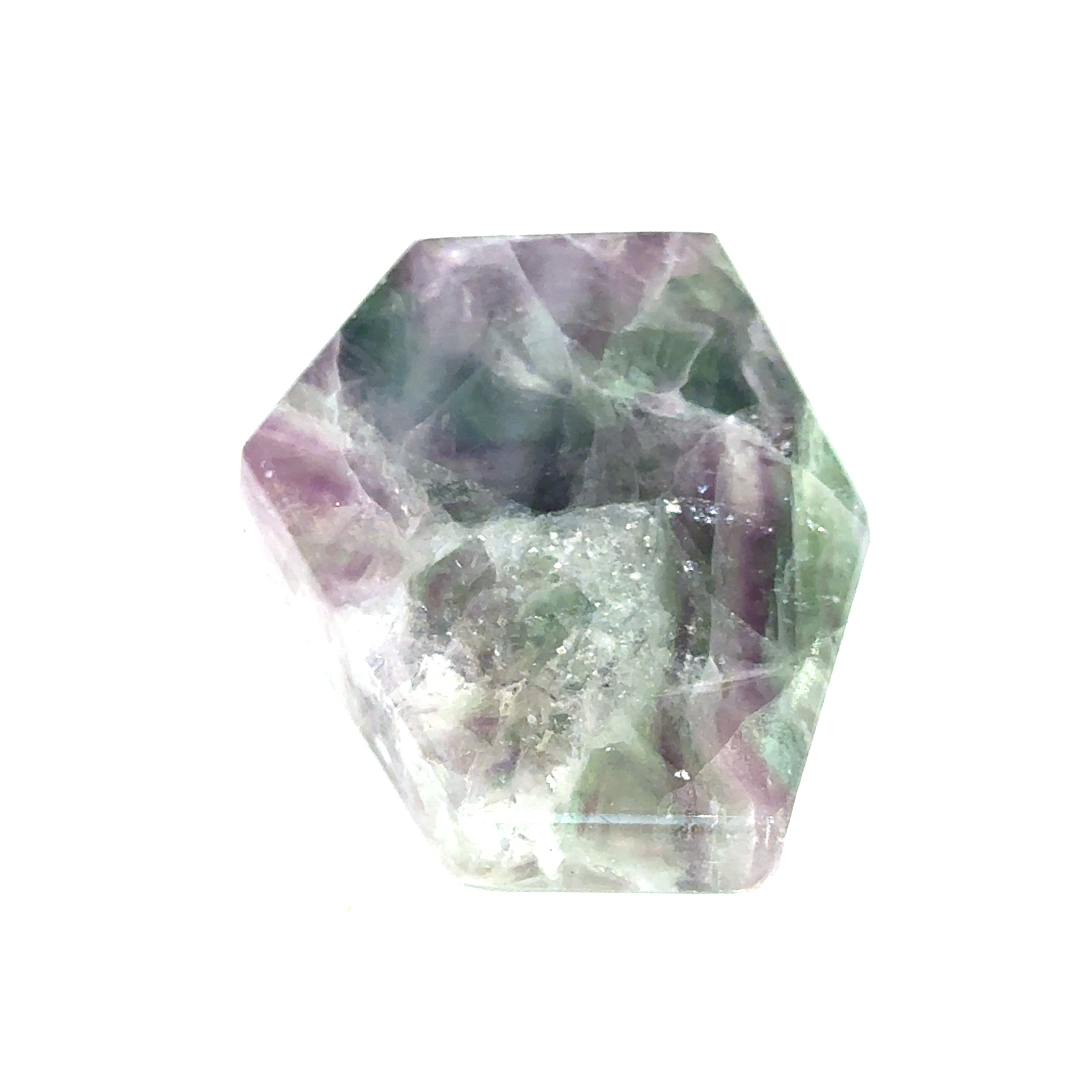 Rainbow Fluorite Free Form Slab