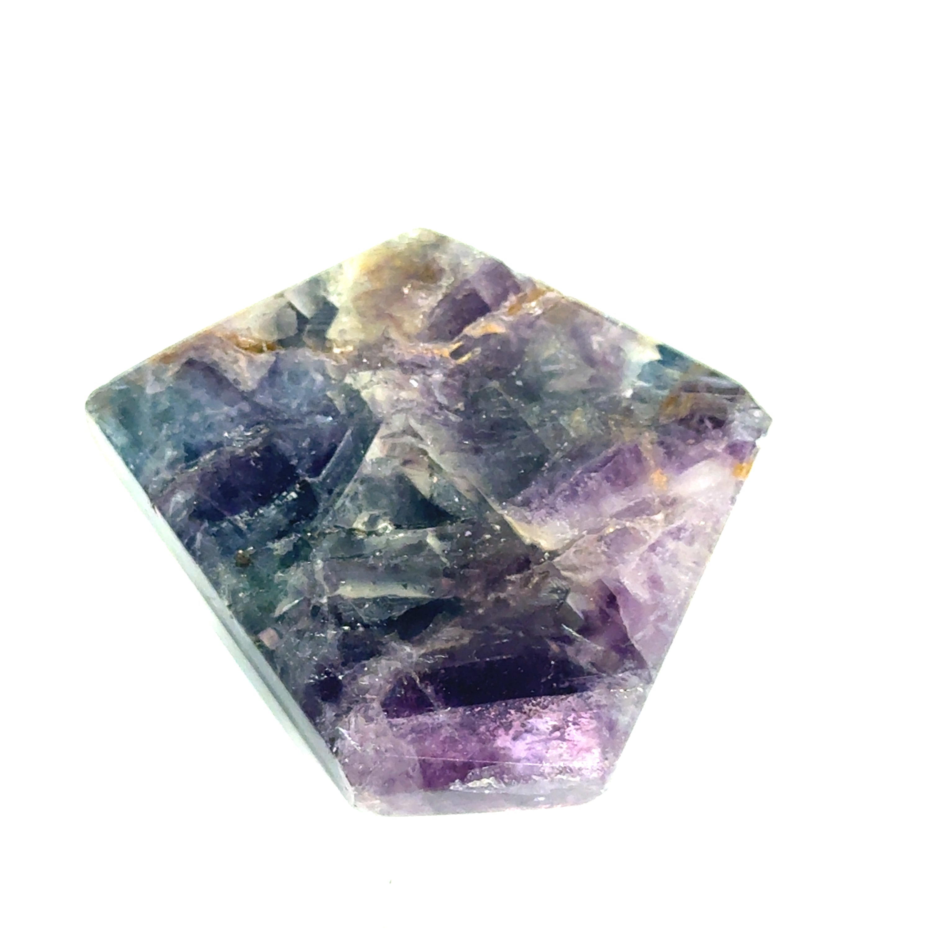 Rainbow Fluorite Free Form Slab
