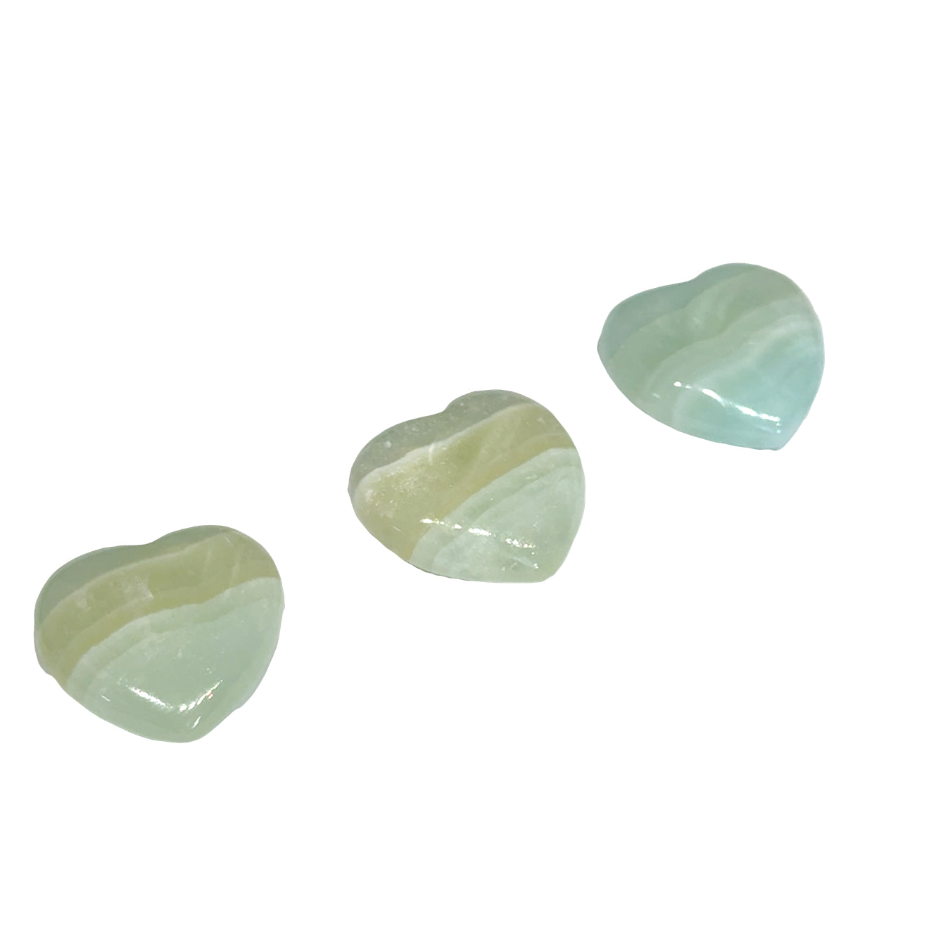 Green Calcite Heart Carving | The Stone of Heart Renewal and Gentle Transformation