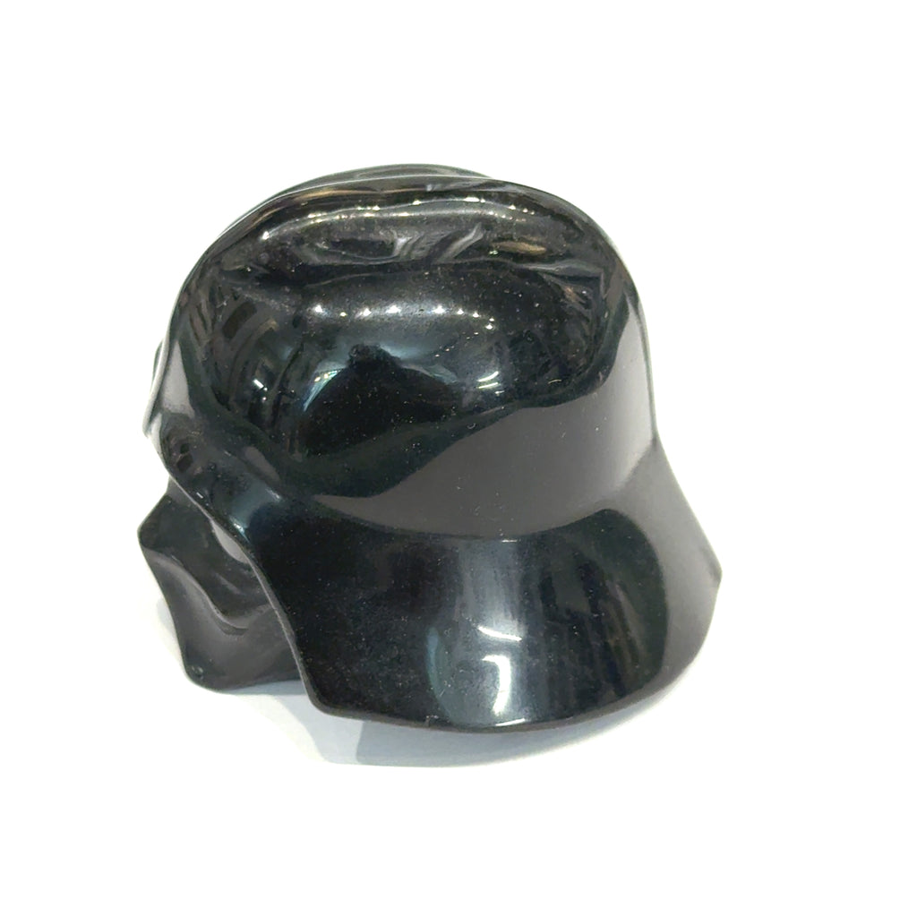 Darth Vader Black Obsidian Carving  | 2 Sizes | Hidden Jewel