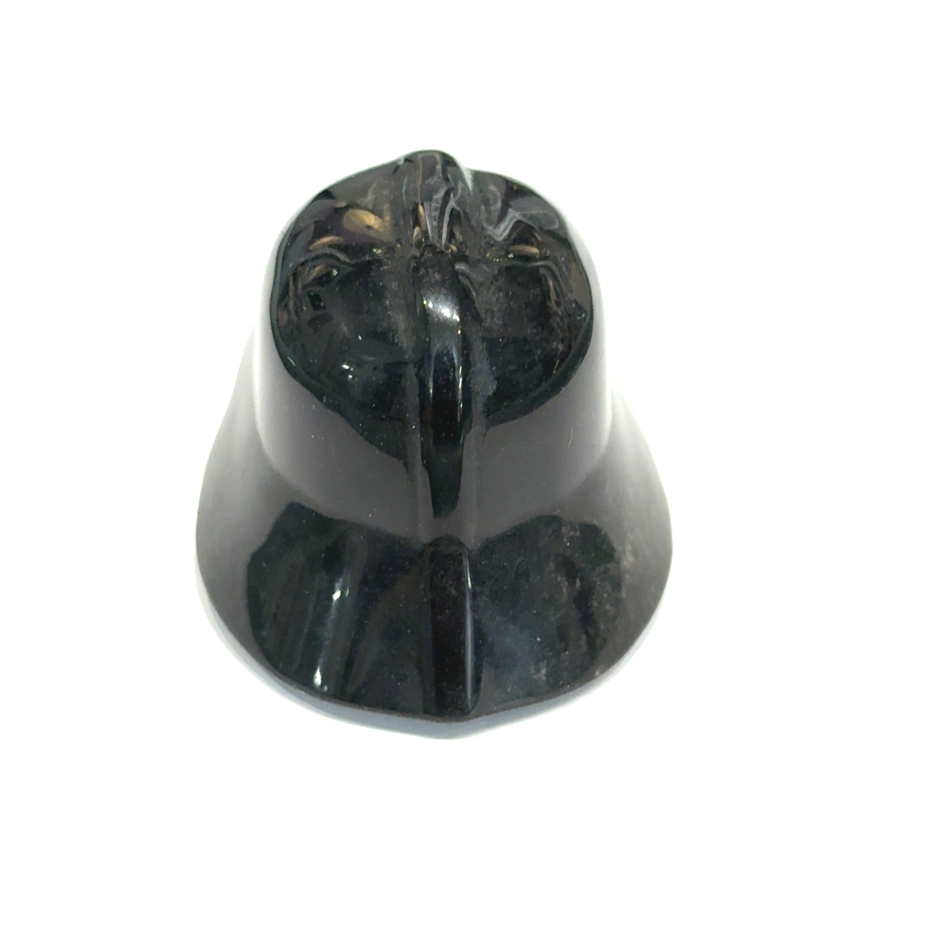 Darth Vader Black Obsidian Carving  | 2 Sizes | Hidden Jewel