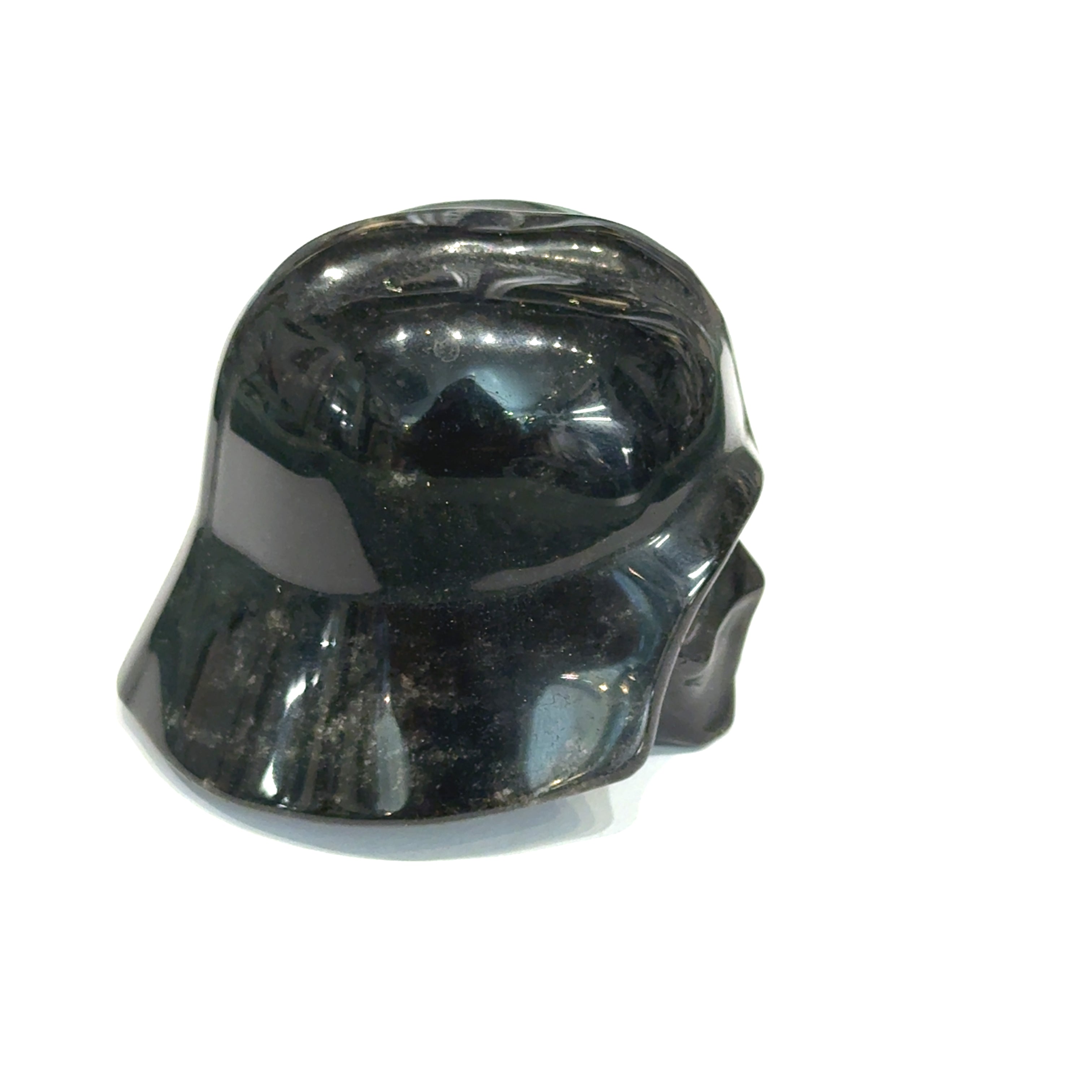 Darth Vader Black Obsidian Carving  | 2 Sizes | Hidden Jewel