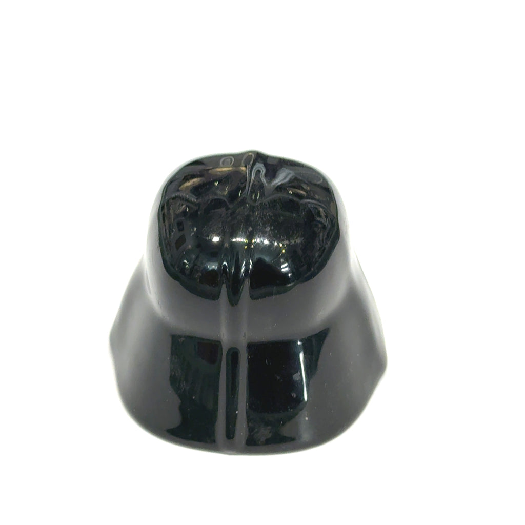 Darth Vader Black Obsidian Carving  | 2 Sizes | Hidden Jewel