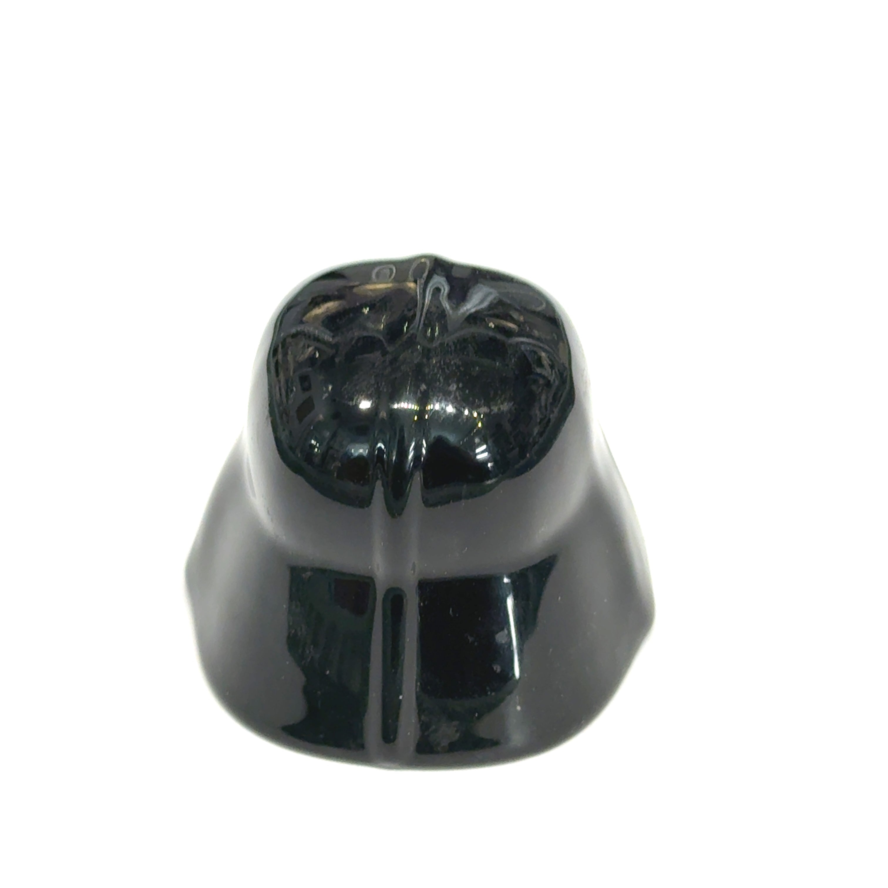 Darth Vader Black Obsidian Carving  | 2 Sizes | Hidden Jewel