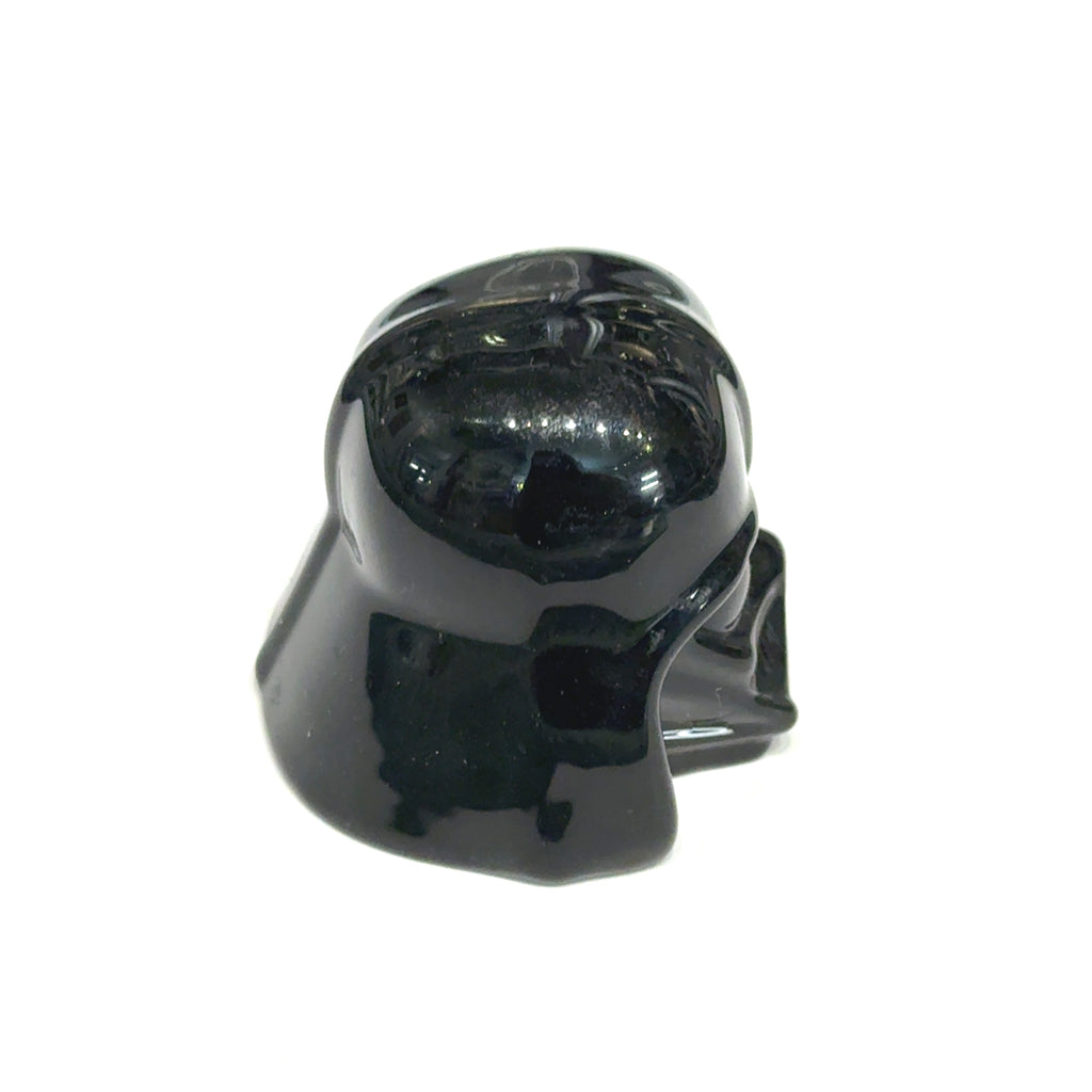 Darth Vader Black Obsidian Carving  | 2 Sizes | Hidden Jewel