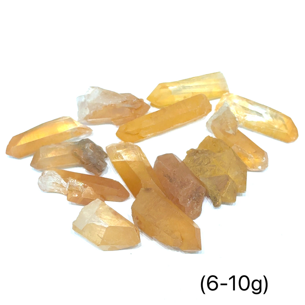 Tangerine Quartz Gemstone Points | Hidden Jewel of the South End