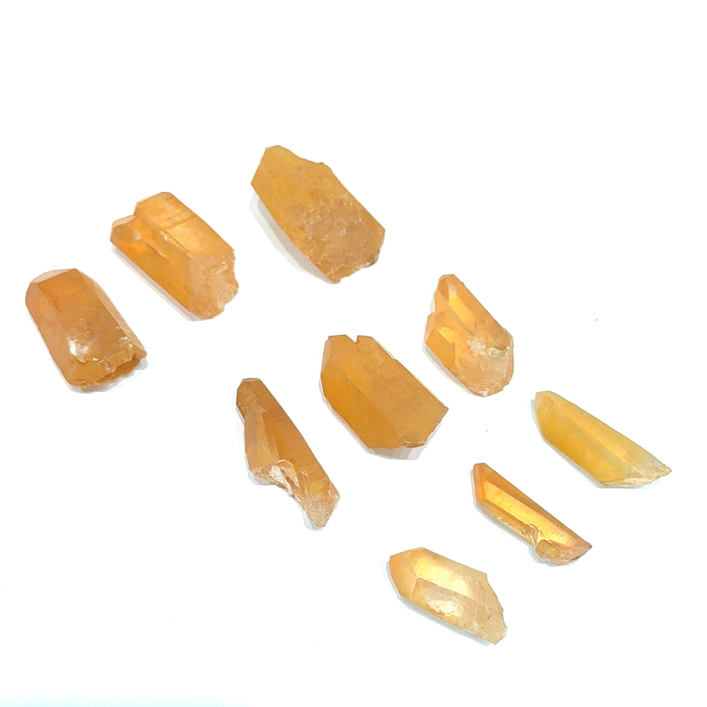 Tangerine Quartz Gemstone Points | Hidden Jewel of the South End