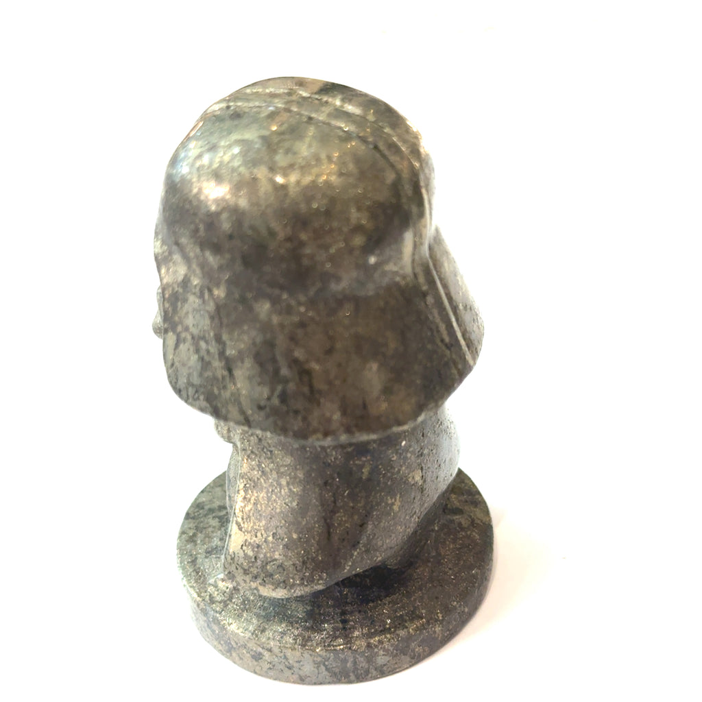 Star Wars Pyrite Crystal Carvings: Darth Vader, Yoda and the Millennium Falcon