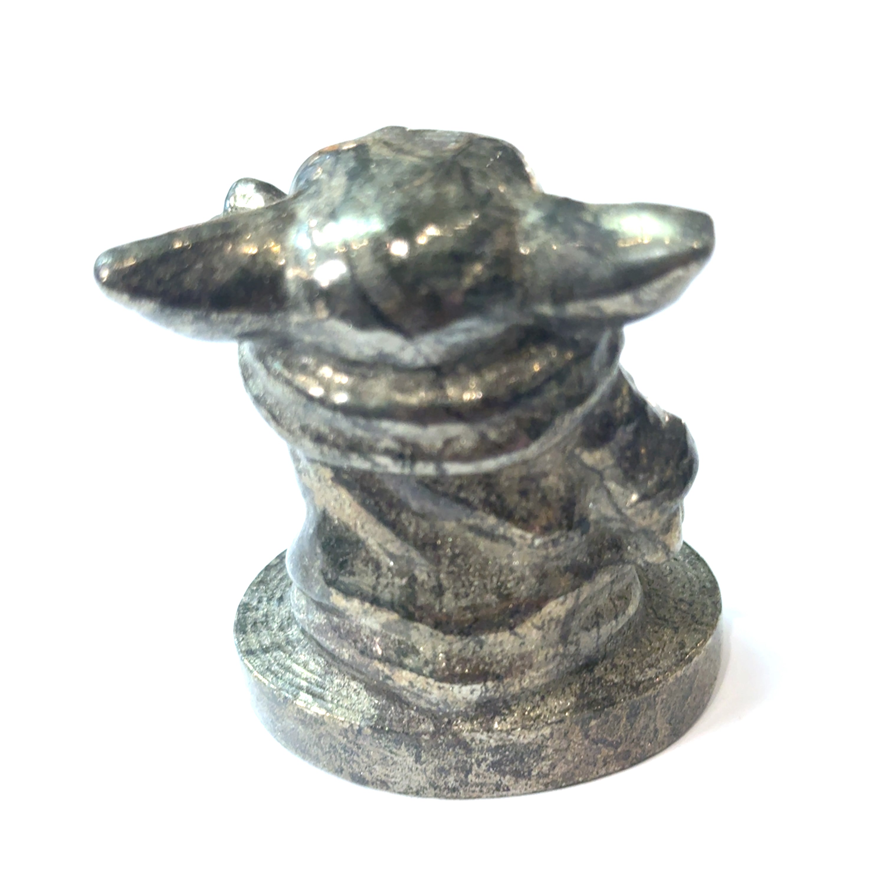 Star Wars Pyrite Crystal Carvings: Darth Vader, Yoda and the Millennium Falcon
