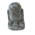 Sodalite R2-D2 Crystal Carving Star Wars Crystal Collectible | Hand-Carved Sodalite