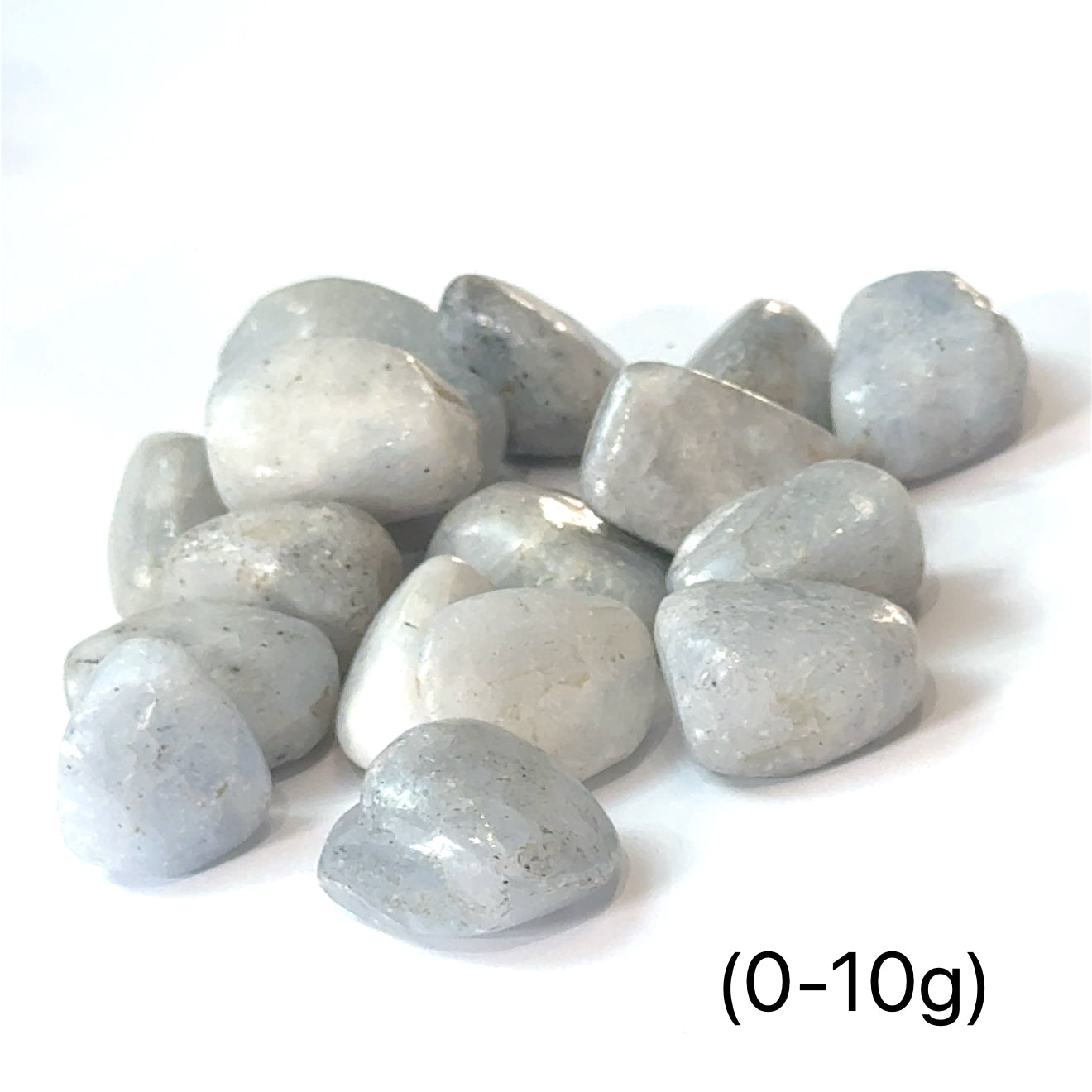 Blue Calcite Tumbled Stone — Reiki Charged & Intuitively Selected